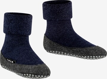 FALKE Socks 'Cosyshoe Teens' in Blue: front