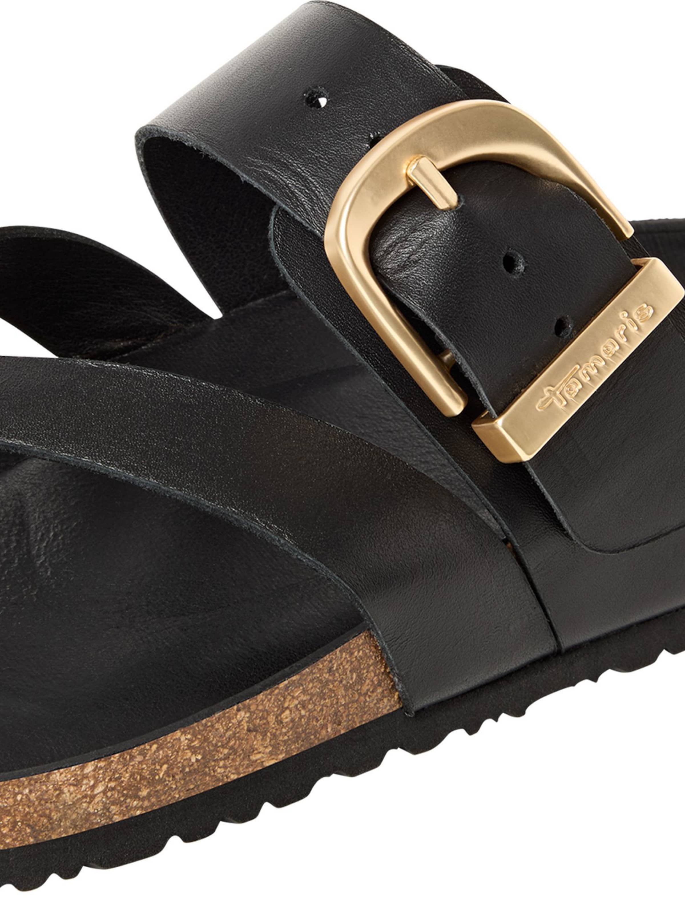 Mule Tamaris en noir