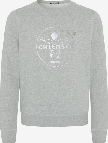 CHIEMSEE - Regular Fit Sweatshirt em cinzento: frente