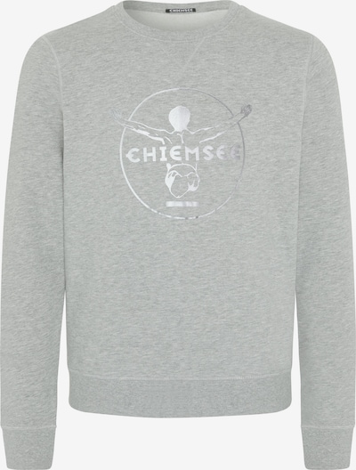CHIEMSEE Sportsweatshirt in marine / dunkelbraun / graumeliert, Produktansicht