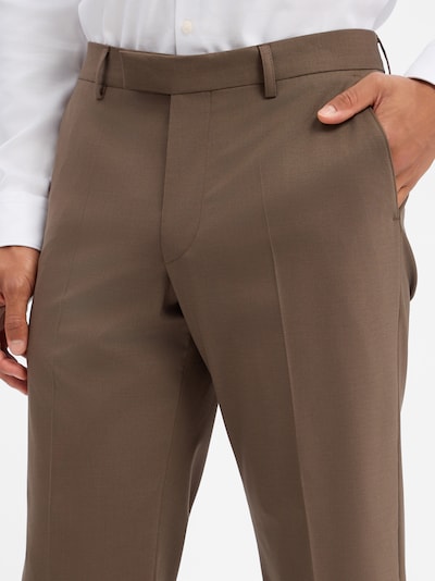 CINQUE Trousers with creases 'Citotti-H' in 46 in Taupe, Item view