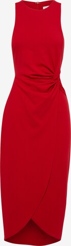 Tussah Cocktail Dress 'SAMARA' in Red: front