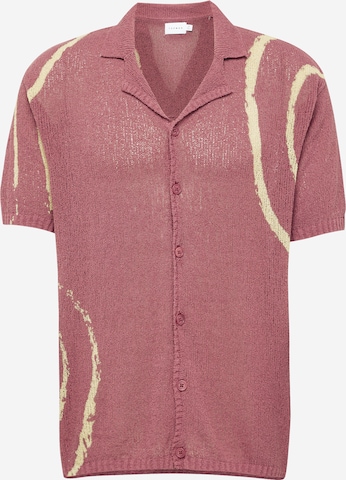 purpurinė TOPMAN Standartinis modelis Marškiniai: priekis