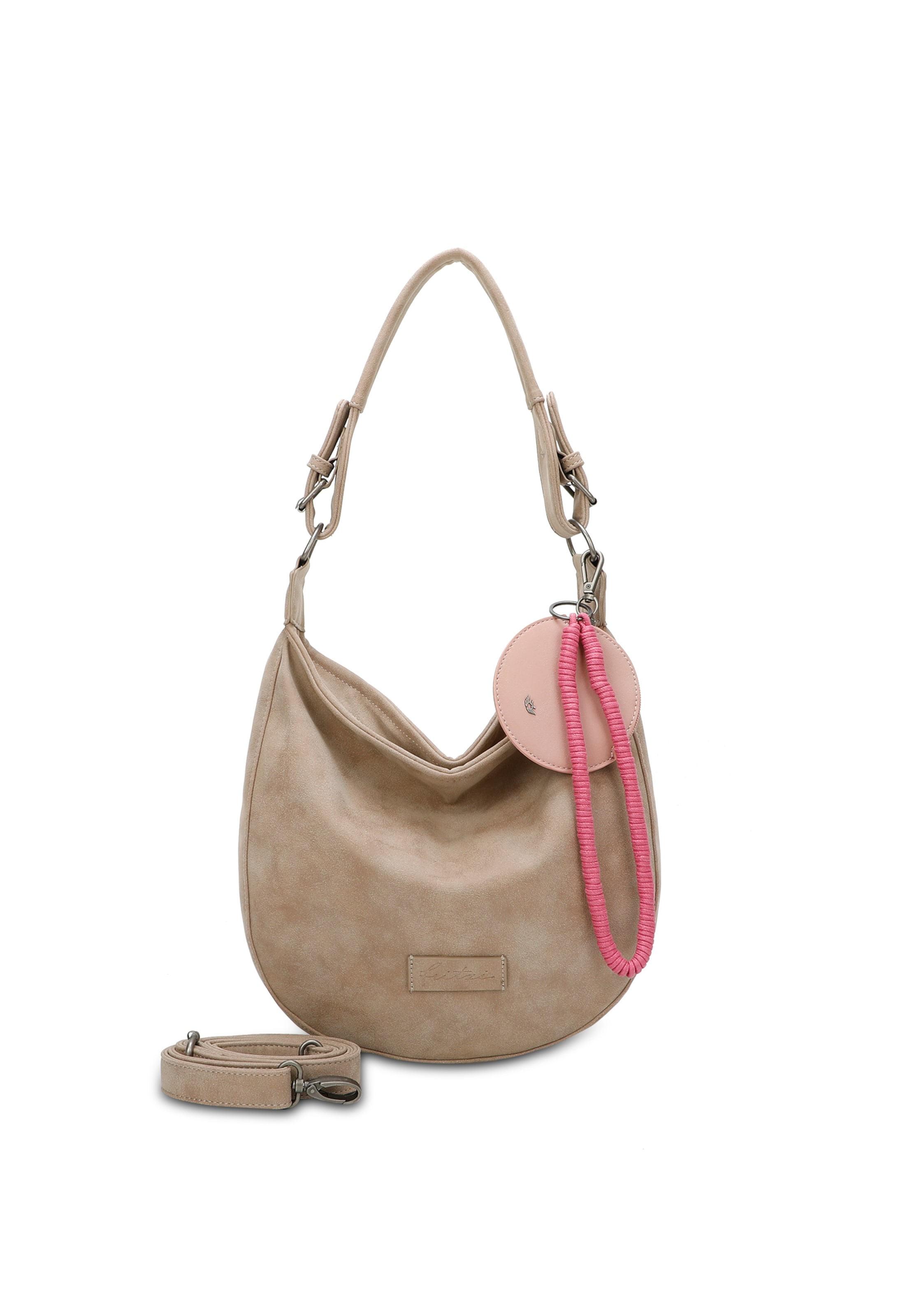 Borsa a spalla di Fritzi aus Preußen in grigio: frontale