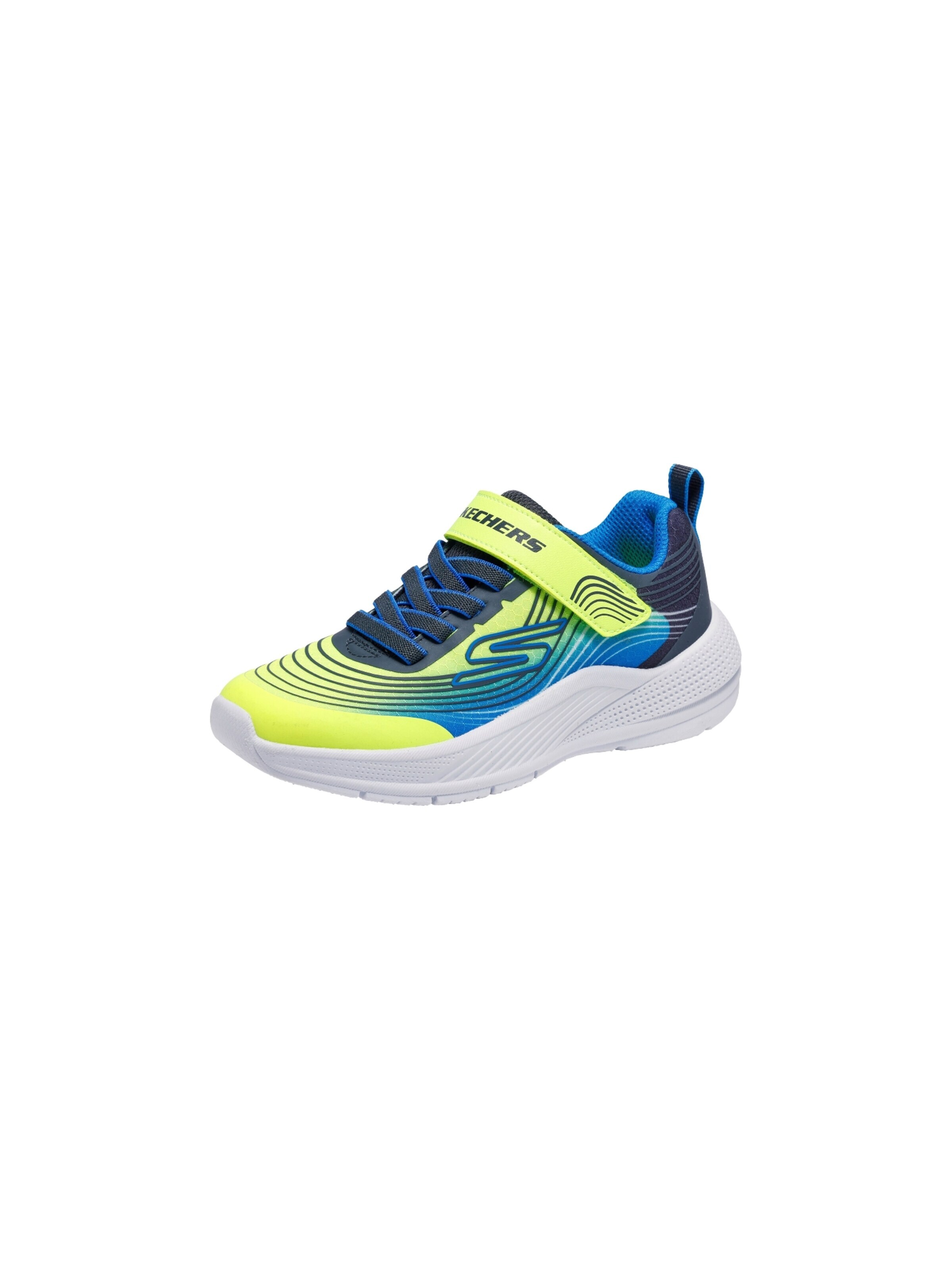 SKECHERS Sneakersy 'Junior-Sneaker mit Schnürung Microspec Advance' w kolorze żółty