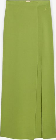Gonna di Trussardi in verde: frontale