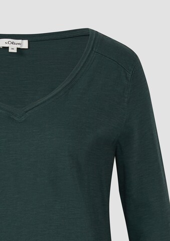 T-shirt s.Oliver en vert
