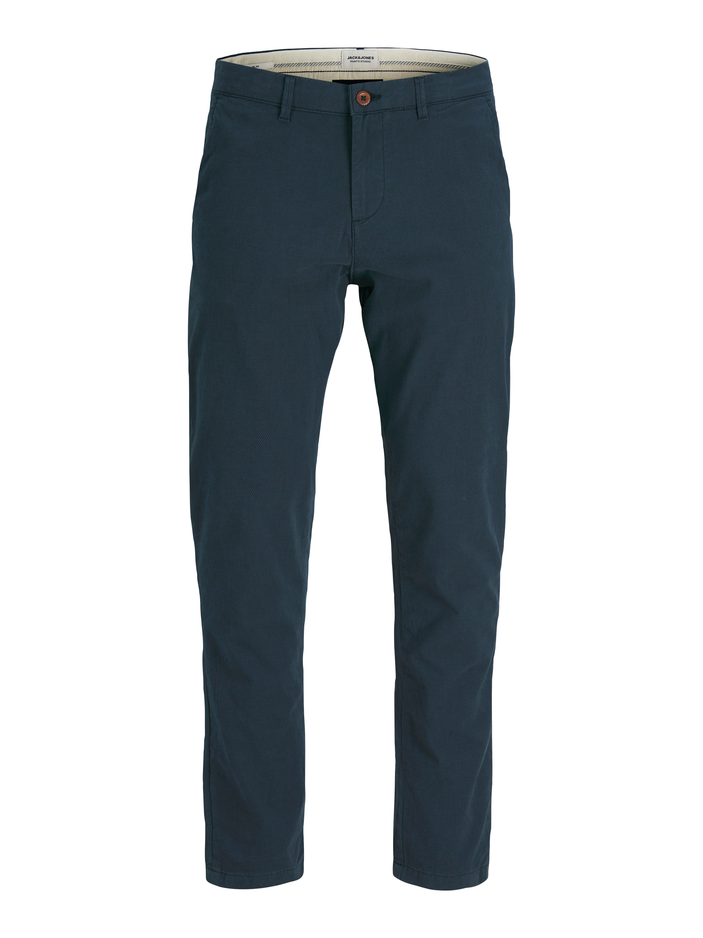 Jack & Jones Plus Slimfit Hose 'JPSTMarco JJErik' in Blau: Vorderseite