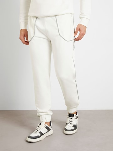 GUESS Regular Workout Pants in White