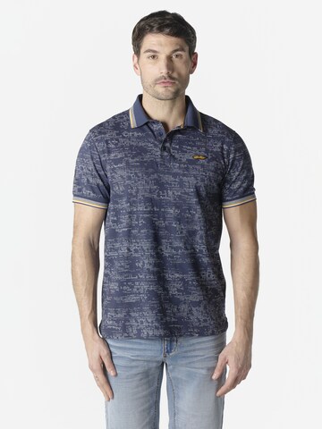 KOROSHI T-Shirt in Blau: Vorderseite