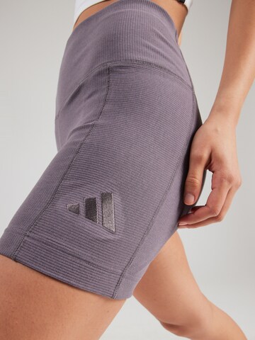 ADIDAS SPORTSWEAR Skinny Sportsbukser i grå