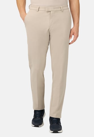 Slimfit Pantaloni de la Boggi Milano pe bej: față