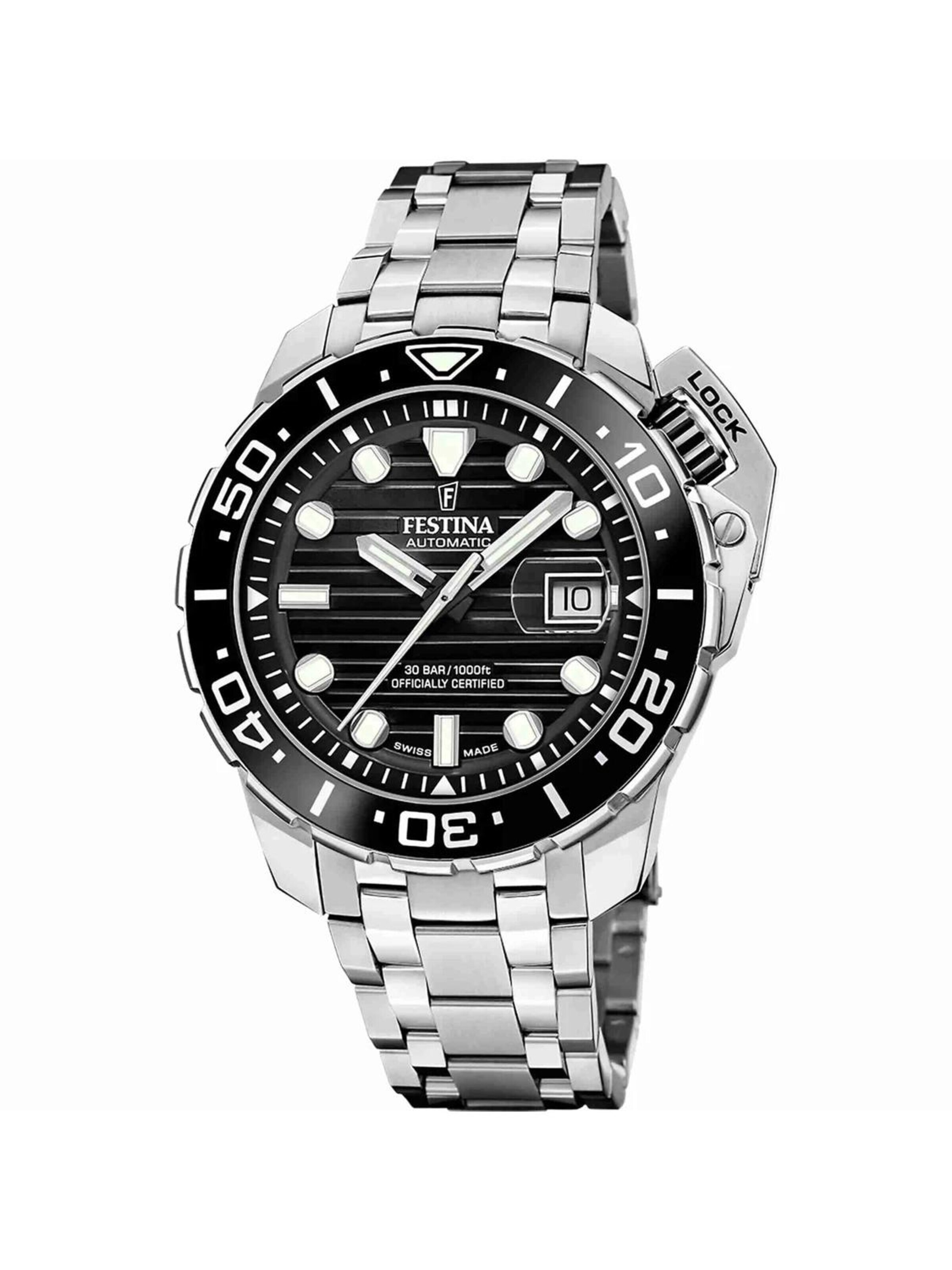 FESTINA - Reloj analógico 'Festina F20043' en negro: frente