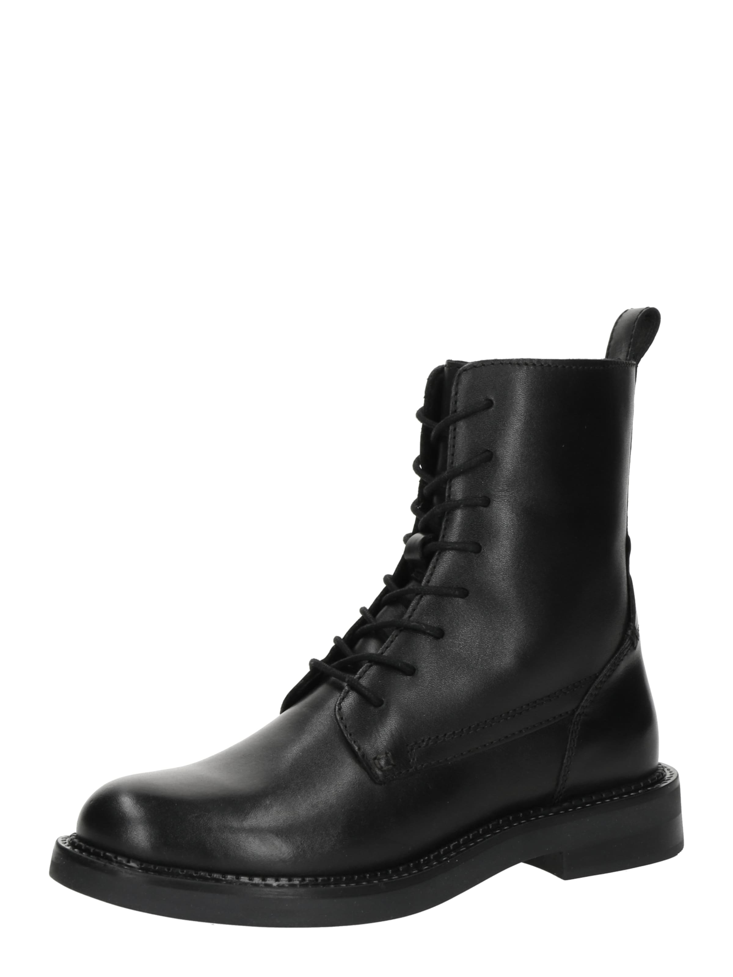 GEOX Schnürstiefelette 'SERILDA' in Schwarz: Vorderseite