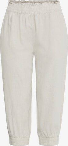 Effilé Pantalon 'Falakka' b.young en beige : devant