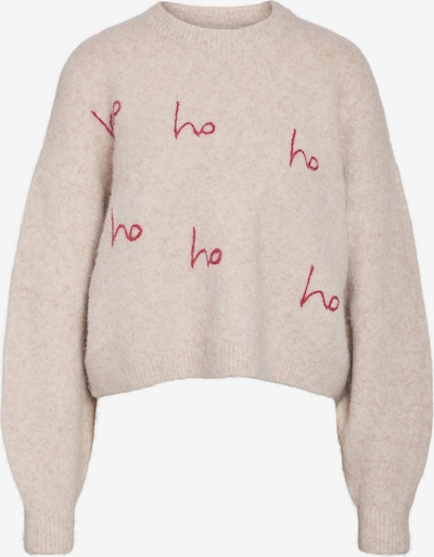 Megztinis 'NMVIXEN' iš Noisy may, spalva – smėlio spalva / raudona, Prekių apžvalga