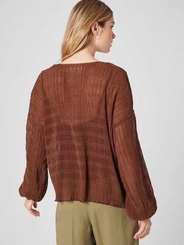 Guido Maria Kretschmer Women Blouse 'Gina' in Brown