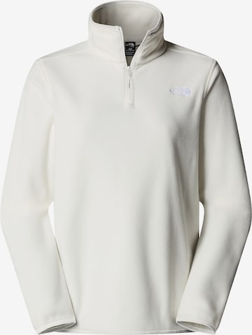Pullover sportivo 'Glacier' di THE NORTH FACE in bianco: frontale