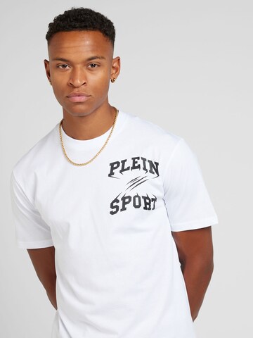 T-Shirt Plein Sport en blanc