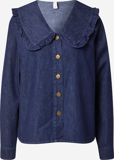 PULZ Jeans Blouse 'HEATHER' in Blue denim, Item view