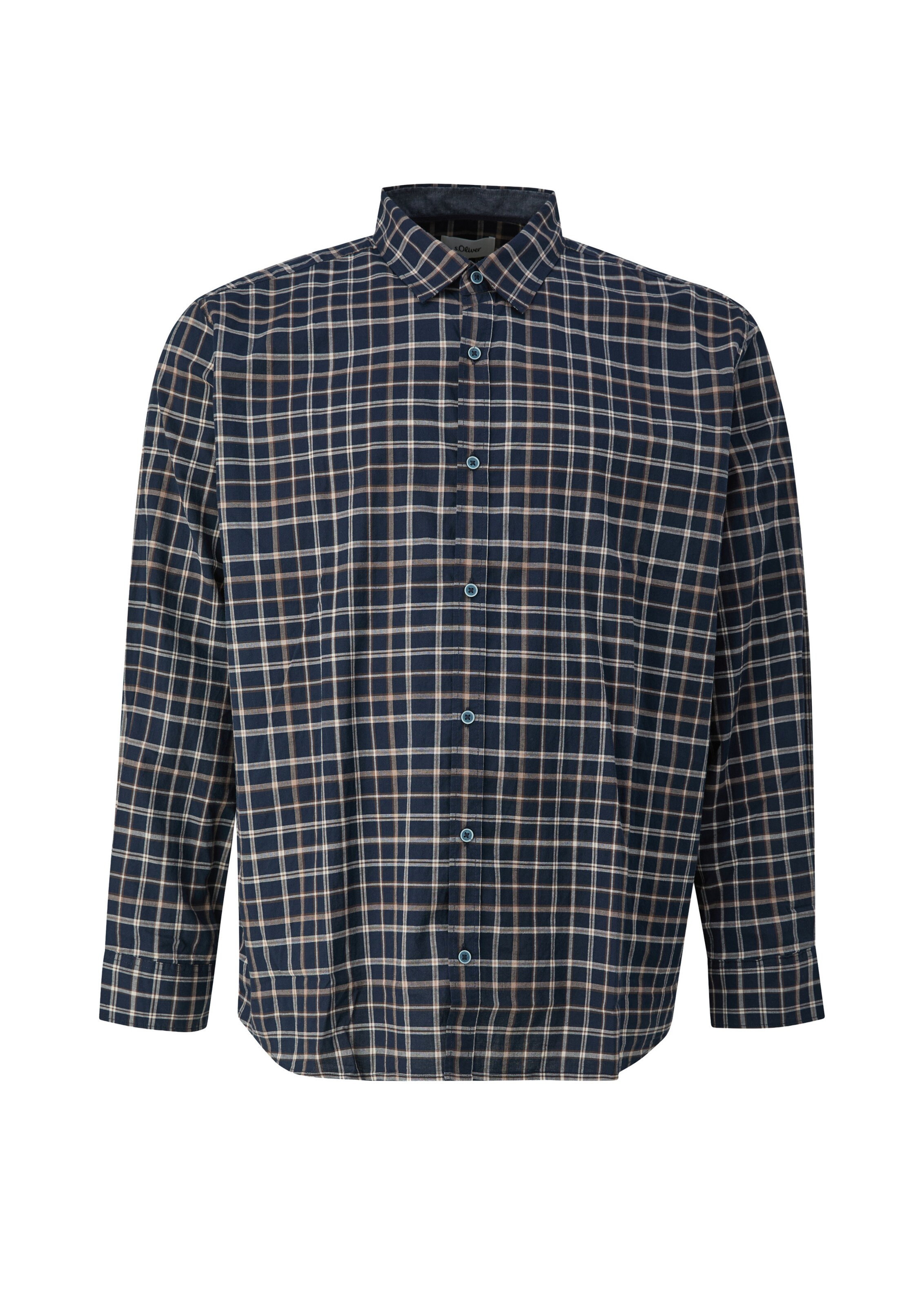 Coupe regular Chemise s.Oliver en bleu : devant