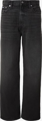 Calvin Klein Jeans - Calças de ganga em preto: frente