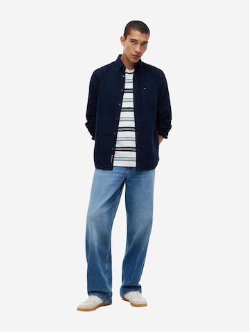 Tommy Jeans - Ajuste regular Camisa 'DM0DM23517' en azul