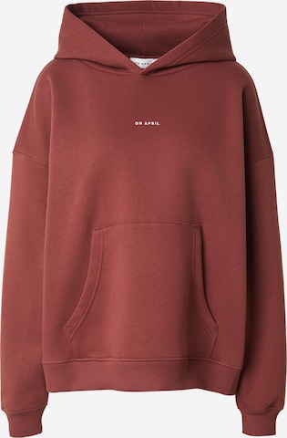 raudona OH APRIL Megztinis be užsegimo 'Boyfriend': priekis