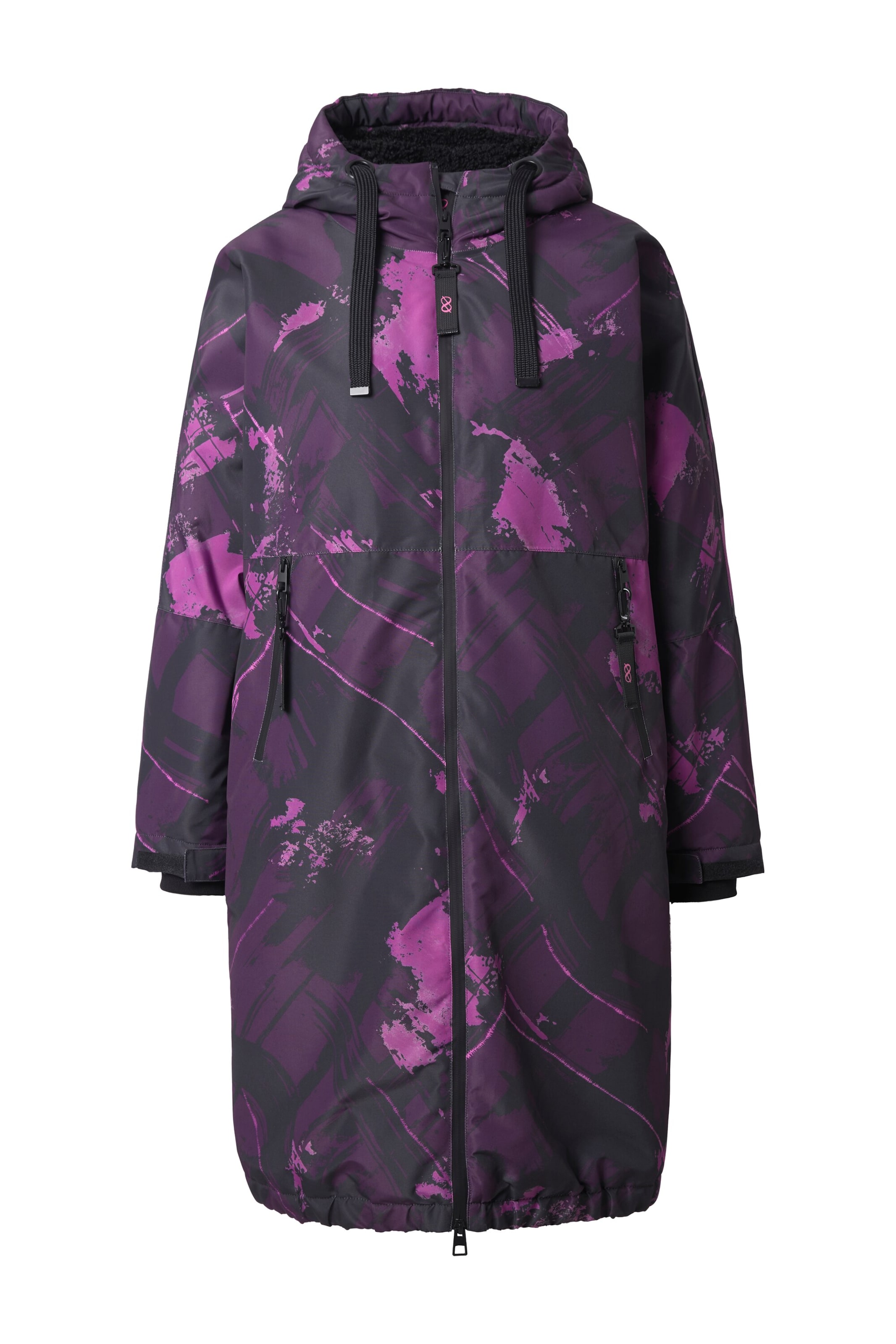 LAURASØN Tussenmantel in Lila: voorkant