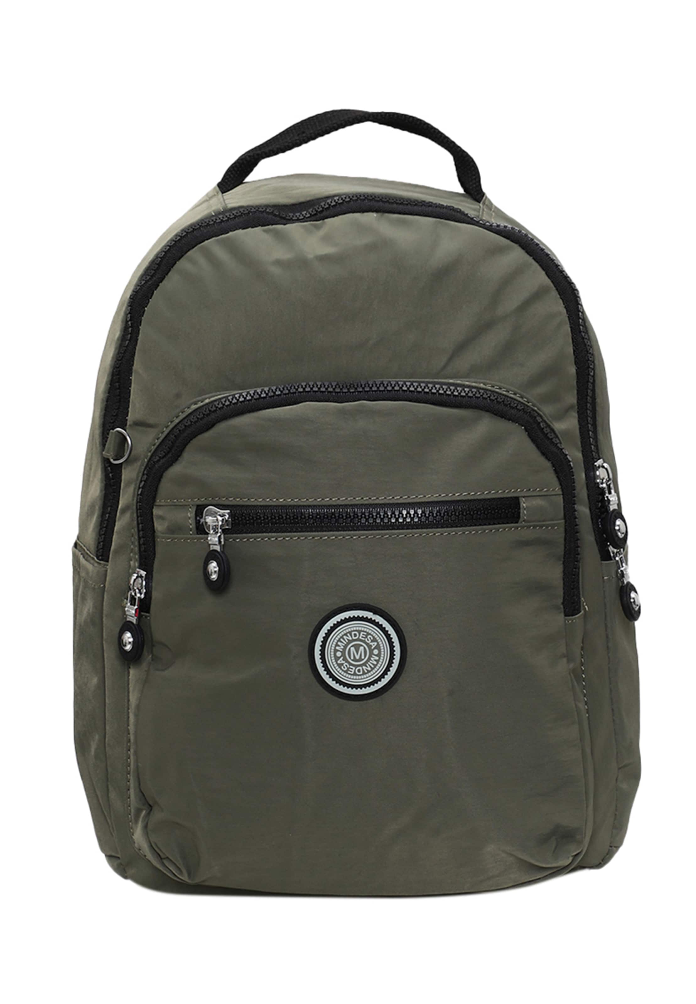 Mindesa - Mochila en verde: frente