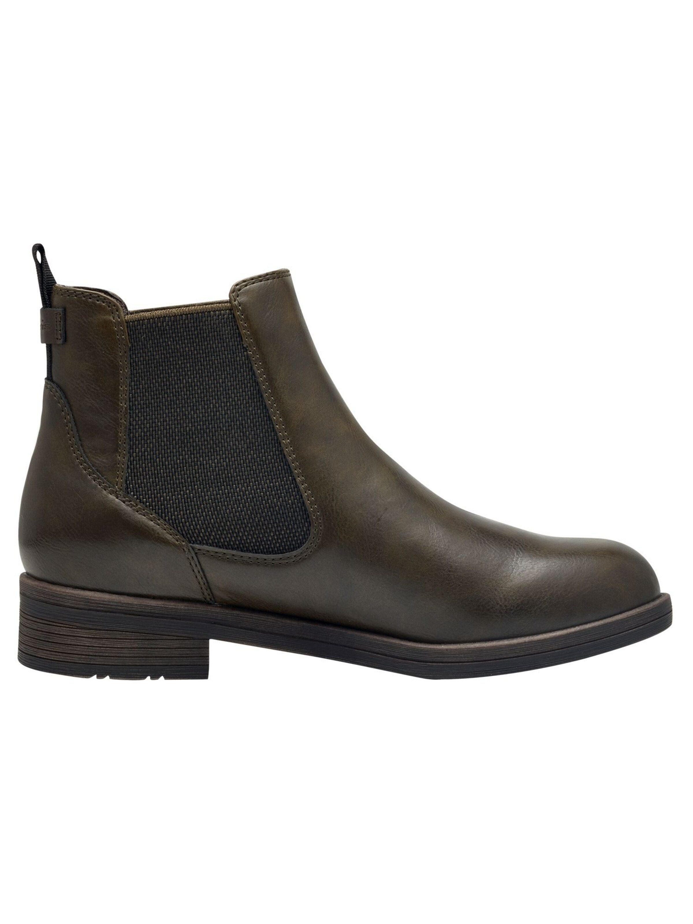 Chelsea Boots Tamaris en vert