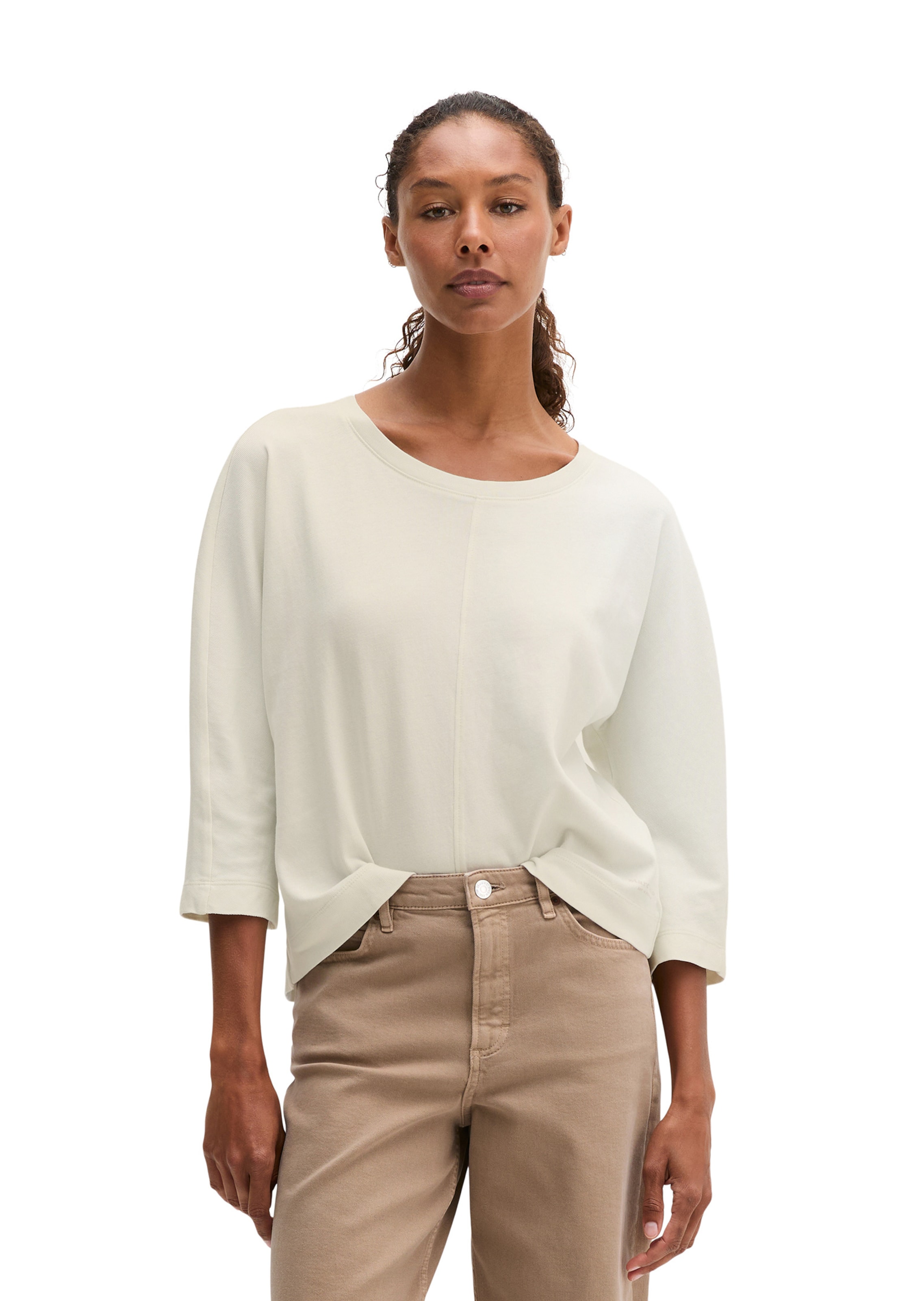 Marc O'Polo Shirt in Beige: Vorderseite
