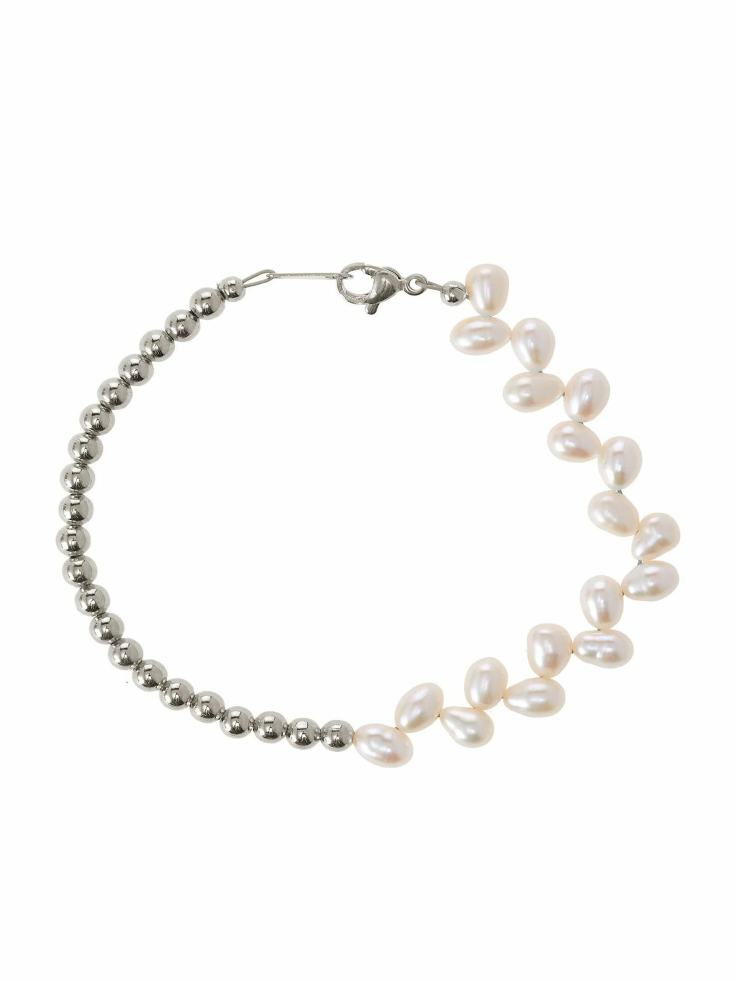 Gemshine Bracelet in Silver: front