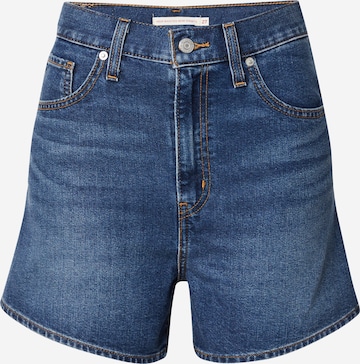 LEVI'S ® Джинсы 'High Waisted Mom Short' в Синий: спереди