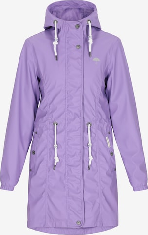 Schmuddelwedda - Abrigo funcional en lila: frente