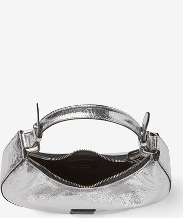 Karl Lagerfeld Schultertasche in Silber