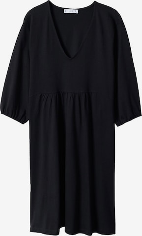 MANGO Sukienka 'SERENADE' w kolorze czarny: przód