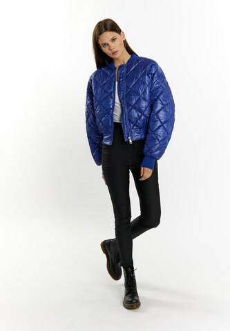 myMo ROCKS Between-Season Jacket in Blue