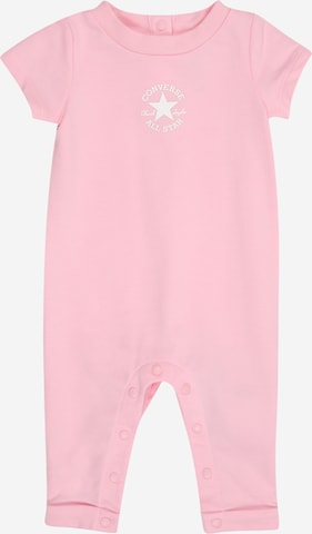 CONVERSE Комбинезон в розово: отпред