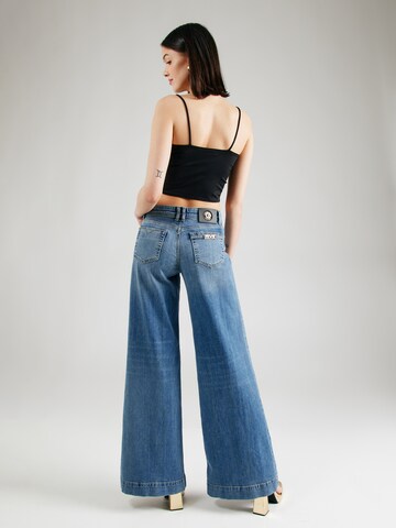 Wide Leg Jean Versace Jeans Couture en bleu
