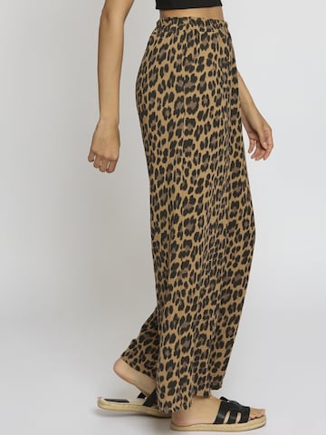 Wide Leg Pantalon 'Patriciaa' Lilavie en beige