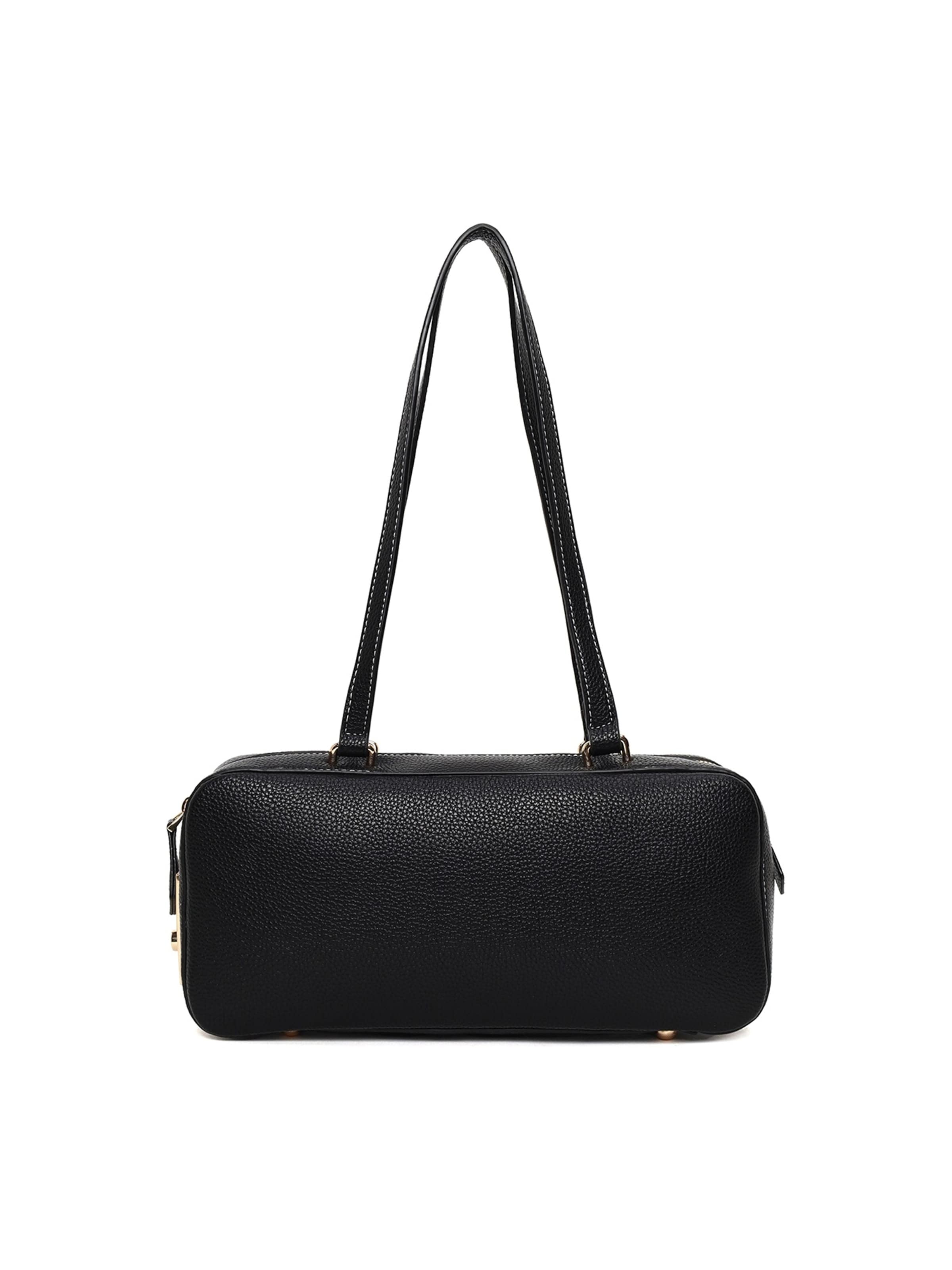 Derimod Schultertasche in Schwarz: Vorderseite