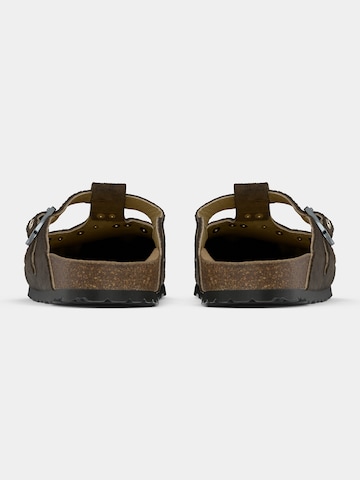 Saboți 'BIAMIAMI' de la Bianco pe maro