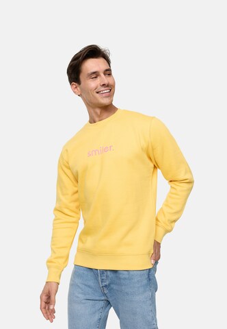 smiler. Sweatshirt dude. in Gelb