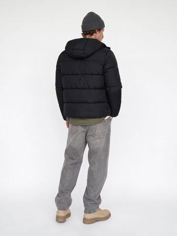 JACK & JONES Prehodna jakna 'JCOFusion' | črna barva