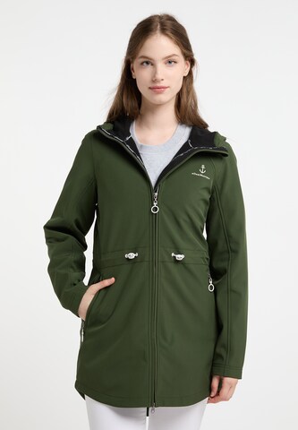 DreiMaster Maritim Toiminnallinen takki värissä vihreä: edessä