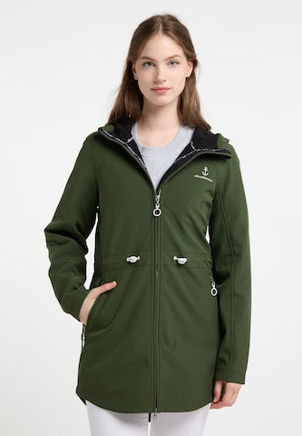 DreiMaster Maritim - Chaqueta funcional en verde: frente