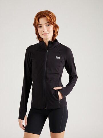 DKNY Performance Training jacket in Black: front