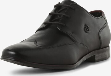 bugatti Lace-Up Shoes in Black: front