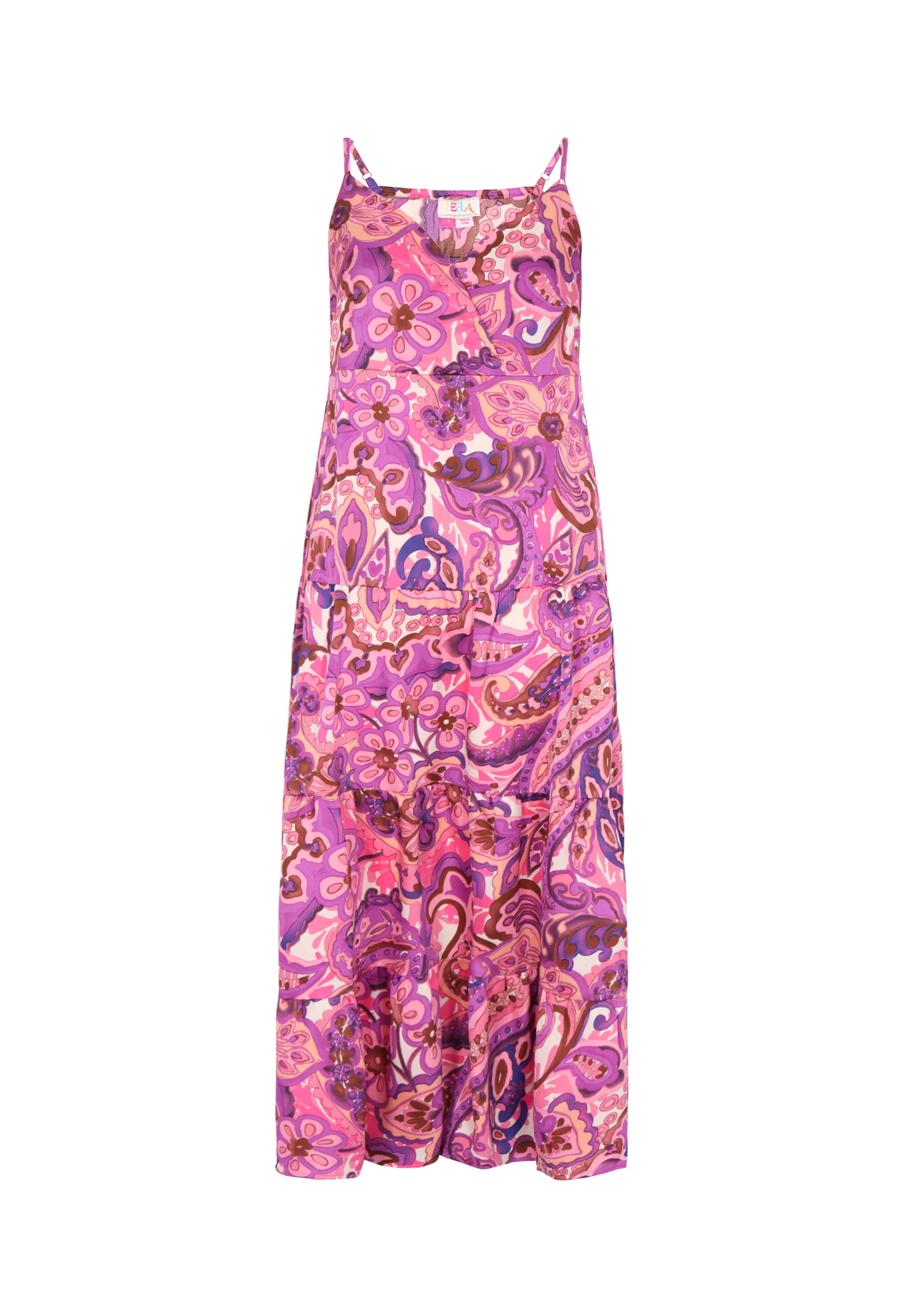 Robe 'Festival' IZIA en rose : devant